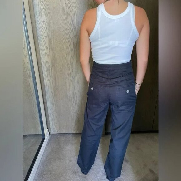 Isabel Marant Etoile Phil zip Patch Pocket Pant Size 34 US6 Faded Night - Picture 4 of 16